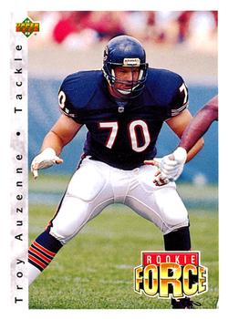 1992 Upper Deck #401 Troy Auzenne Front