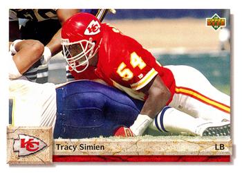 1992 Upper Deck #451 Tracy Simien Front