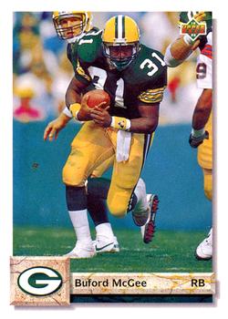 1992 Upper Deck #558 Buford McGee Front