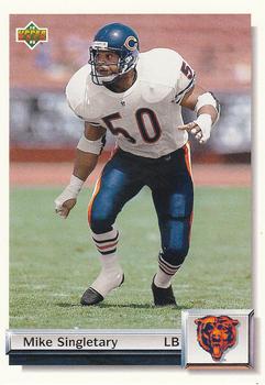 1992 Upper Deck - Gold #G32 Mike Singletary Front