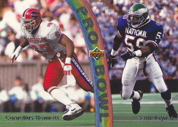 1992 Upper Deck - Pro Bowl #PB8 Cornelius Bennett / Seth Joyner Front
