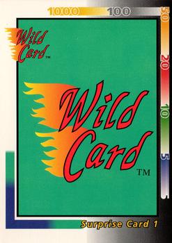 1992 Wild Card #NNO Surprise Card 1 Front