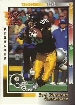 1992 Wild Card #198 Rod Woodson Front