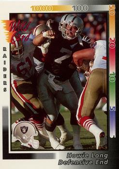 1992 Wild Card #70 Howie Long Front