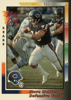 1992 Wild Card #283 Steve McMichael Front