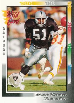 1992 Wild Card #309 Aaron Wallace Front