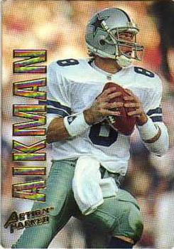 1993 Action Packed #11 Troy Aikman Front
