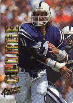 1993 Action Packed #22 Jeff George Front
