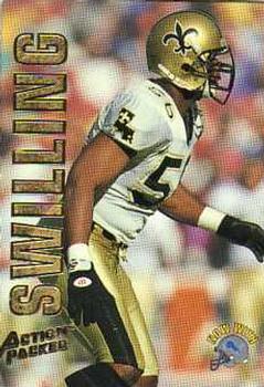 1993 Action Packed #52 Pat Swilling Front