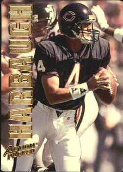 1993 Action Packed #7 Jim Harbaugh Front