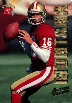 1993 Action Packed #23 Joe Montana Front
