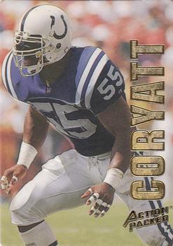 1993 Action Packed #56 Quentin Coryatt Front