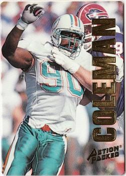 1993 Action Packed #60 Marco Coleman Front