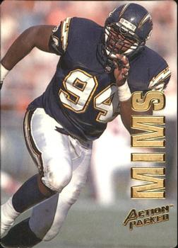 1993 Action Packed #79 Chris Mims Front