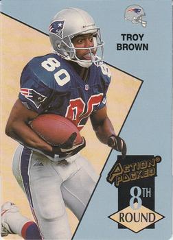 1993 Action Packed #220 Troy Brown Front