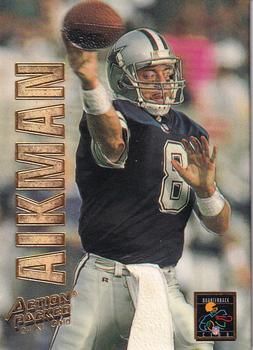 1993 Action Packed - 24K Gold #1G Troy Aikman Front