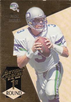 1993 Action Packed - 24K Gold #44G Rick Mirer Front
