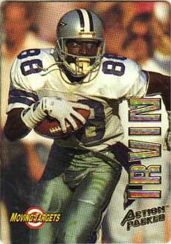 1993 Action Packed - Moving Targets #MT6 Michael Irvin Front