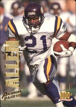 1993 Action Packed - 1000 Yd Rushers #RB1 Terry Allen Front