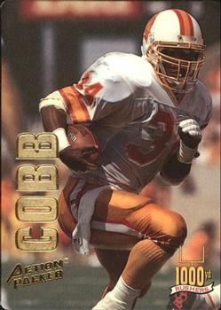 1993 Action Packed - 1000 Yd Rushers #RB2 Reggie Cobb Front