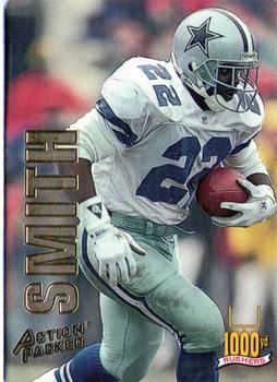 1993 Action Packed - 1000 Yd Rushers #RB8 Emmitt Smith Front
