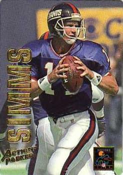 1993 Action Packed - Quarterback Club #QB17 Phil Simms Front