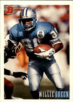 1993 Bowman #14 Willie Green Front