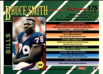 1993 Bowman #175 Bruce Smith Back