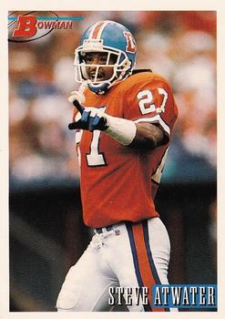 1993 Bowman #205 Steve Atwater Front