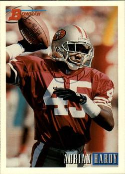1993 Bowman #367 Adrian Hardy Front
