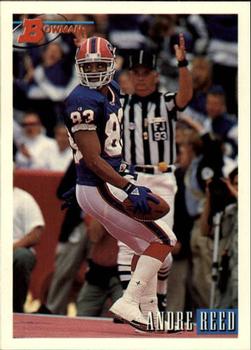 1993 Bowman #386 Andre Reed Front