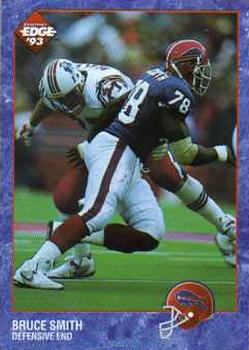 1993 Collector's Edge #18 Bruce Smith Front