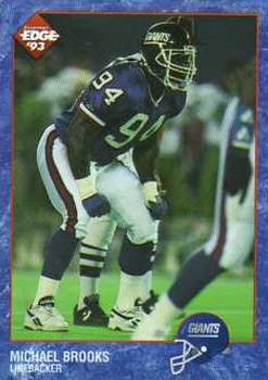 1993 Collector's Edge #285 Michael Brooks Front