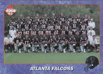 1993 Collector's Edge #1 Atlanta Falcons Front