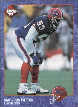 1993 Collector's Edge #14 Marvcus Patton Front