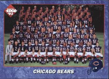 1993 Collector's Edge #19 Chicago Bears Front