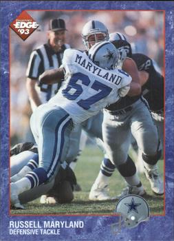1993 Collector's Edge #47 Russell Maryland Front