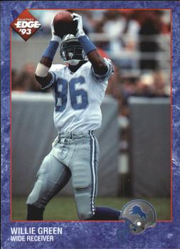 1993 Collector's Edge #68 Willie Green Front