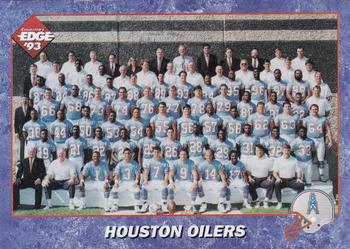 1993 Collector's Edge #82 Houston Oilers Front
