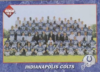 1993 Collector's Edge #91 Indianapolis Colts Front