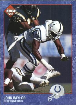 1993 Collector's Edge #98 John Baylor Front