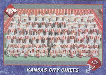 1993 Collector's Edge #99 Kansas City Chiefs Front