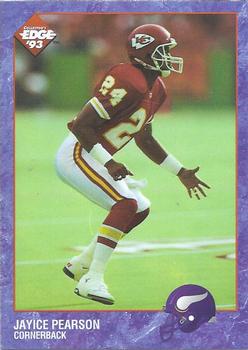 1993 Collector's Edge #104 Jayice Pearson Front