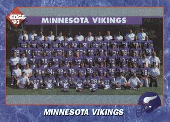 1993 Collector's Edge #121 Minnesota Vikings Front