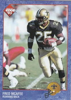 1993 Collector's Edge #141 Fred McAfee Front