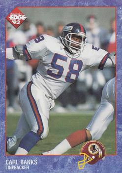 1993 Collector's Edge #148 Carl Banks Front