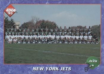 1993 Collector's Edge #153 New York Jets Front