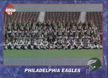 1993 Collector's Edge #162 Philadelphia Eagles Front