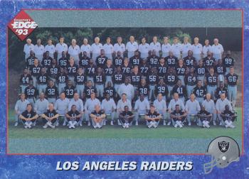 1993 Collector's Edge #187 Los Angeles Raiders Front