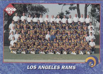 1993 Collector's Edge #196 Los Angeles Rams Front